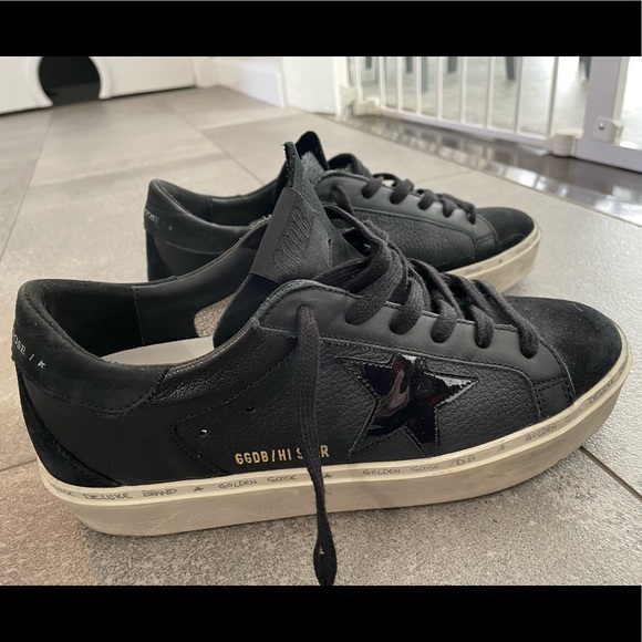 Golden Goose Size 39 black unisex sneakers - Picture 9 of 15